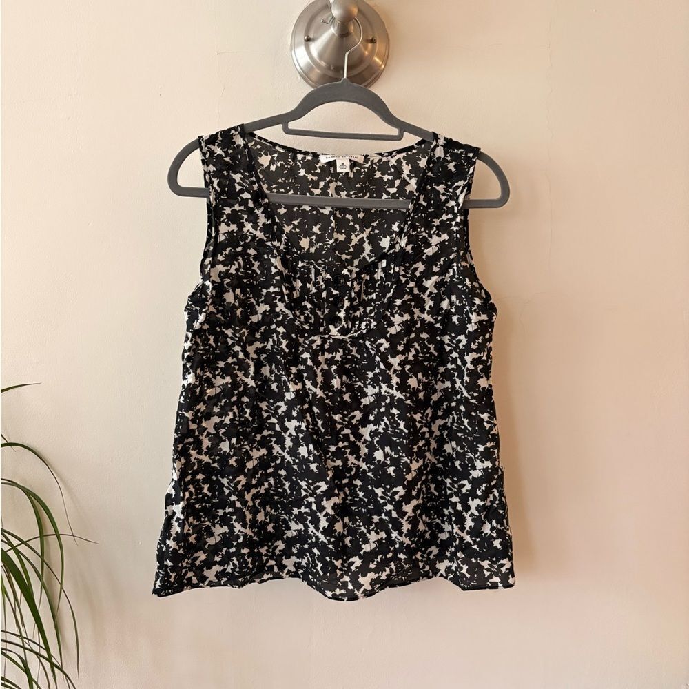Banana Republic Monochrome Patterned Tank Top Size Medium